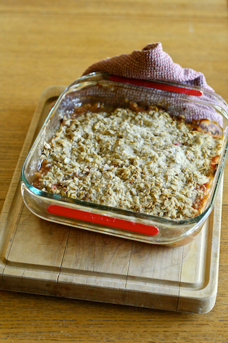 Post image for Gluten-Free Rhubarb Apple Crisp